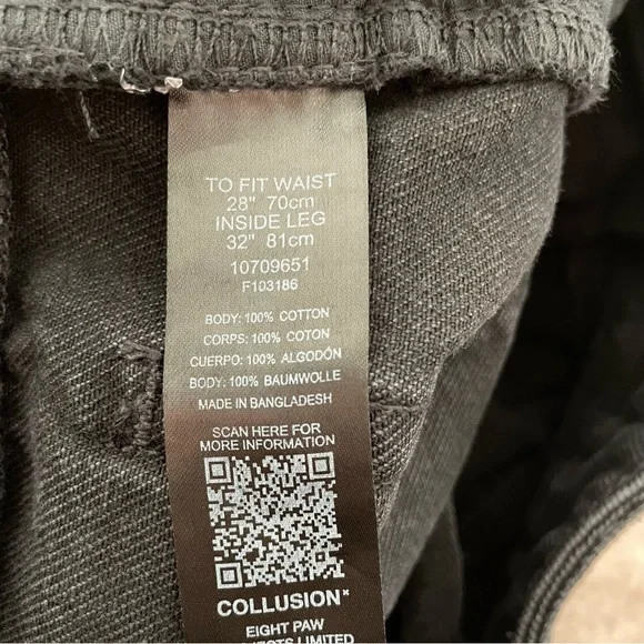 Collusion x 005 straight jean size 28/ L30/1/2 - Picture 8 of 12